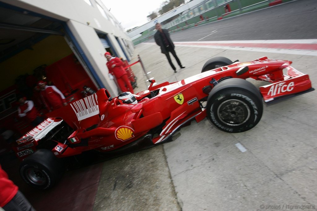 Test Ferrari F2008 Italian F3 Drivers Vallelunga
